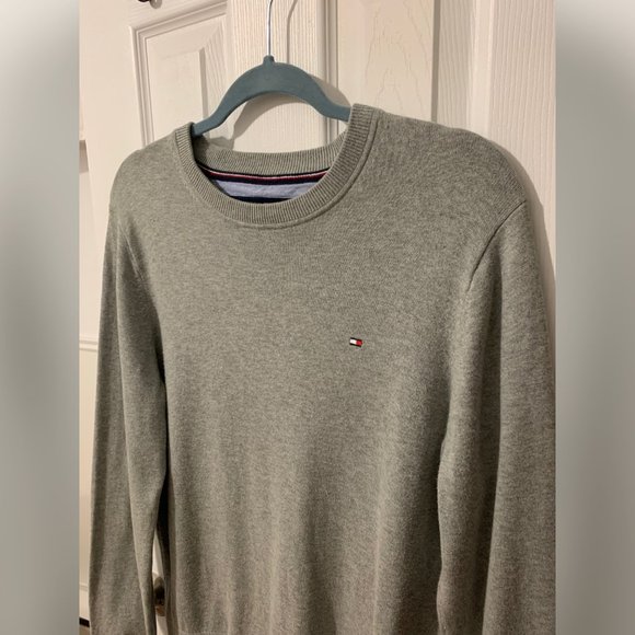 Tommy Hilfiger Gray Crewneck Sweater - Picture 2 of 9